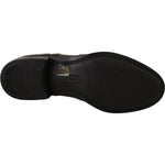 Dolce & Gabbana Elegant Wingtip Derby Oxford Shoes Dolce & Gabbana Black