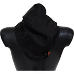 Missoni Elegant Black Wool Scarf with Logo Embroidery Missoni Black