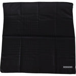 Missoni Elegant Black Wool Scarf with Logo Embroidery Missoni Black