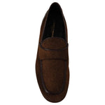 Dolce & Gabbana Exquisite Exotic Leather Loafers Dolce & Gabbana Black