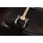 Salvatore Ferragamo Suave Black Leather Gancio Bit Loafers Dress Shoes Salvatore Ferragamo Black