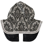 Dolce & Gabbana Elegant Floral Cotton Whole Head Wrap Hat Dolce & Gabbana Gray