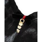Cavalli Sultry Leopard V-Neck Modal Top Cavalli Black