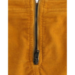 Costume National Chic Yellow Corduroy Mini Skirt Costume National Dark Goldenrod