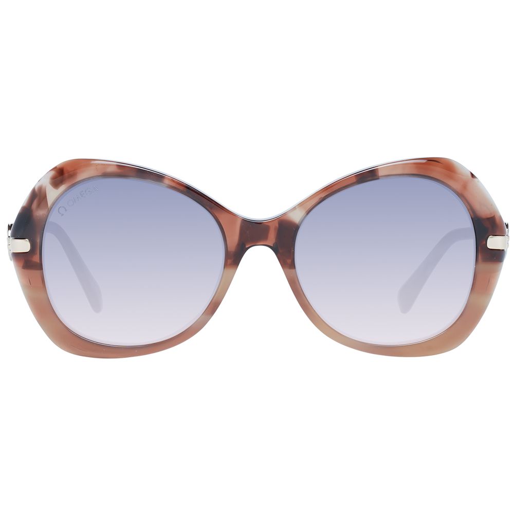 Omega Brown Women Sunglasses Omega Gray