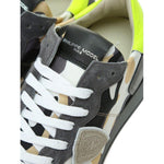 Philippe Model Army Hue Suede Insert Sneakers Philippe Model Dark Slate Gray