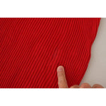 Dolce & Gabbana Red Silk T-shirt Short Sleeve Top Blouse Dolce & Gabbana Dark Red