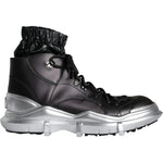 Dolce & Gabbana Black Nylon Galileo High Top Sneakers Shoes Dolce & Gabbana Dark Slate Gray