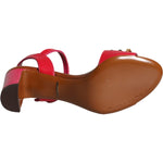 Dolce & Gabbana Fuchsia Leather Embellished Keira Sandals Shoes 1728,67345645728,Dolce & Gabbana,EU36/US6,Fuchsia,Material: 100% Calf Leather,New with tags,Sandals - Women - Shoes,Shoes,Women,Women - Shoes Dolce & Gabbana LA11426-36