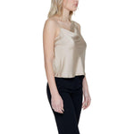 Only Gold Polyester Tops & T-Shirt 1728,71956299936,Clothing,Gold,IT42|M,New with tags,Only,Tops & T-Shirts - Women - Clothing,Women,Women - Clothing Only ON-14219000155-IT42|M