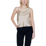 Only Gold Polyester Tops & T-Shirt 1728,71956299936,Clothing,Gold,IT42|M,New with tags,Only,Tops & T-Shirts - Women - Clothing,Women,Women - Clothing Only ON-14219000155-IT42|M