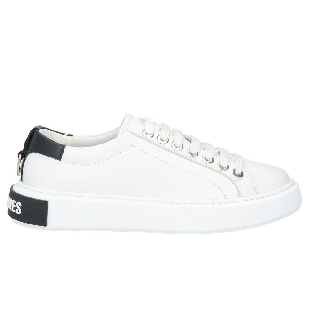 Les Hommes White Calfskin Men Sneaker 1728,67346170016,EU42/US9,EU43/US10,EU44/US11,EU45/US12,Les Hommes,Men,Men - Shoes,New with tags,Shoes,Sneakers - Men - Shoes,White Les Hommes LE-14345-EU42/US9
