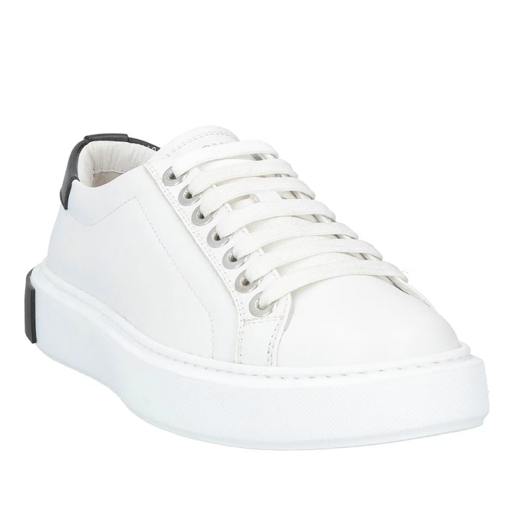 Les Hommes White Calfskin Men Sneaker 1728,67346170016,EU42/US9,EU43/US10,EU44/US11,EU45/US12,Les Hommes,Men,Men - Shoes,New with tags,Shoes,Sneakers - Men - Shoes,White Les Hommes LE-14345-EU42/US9