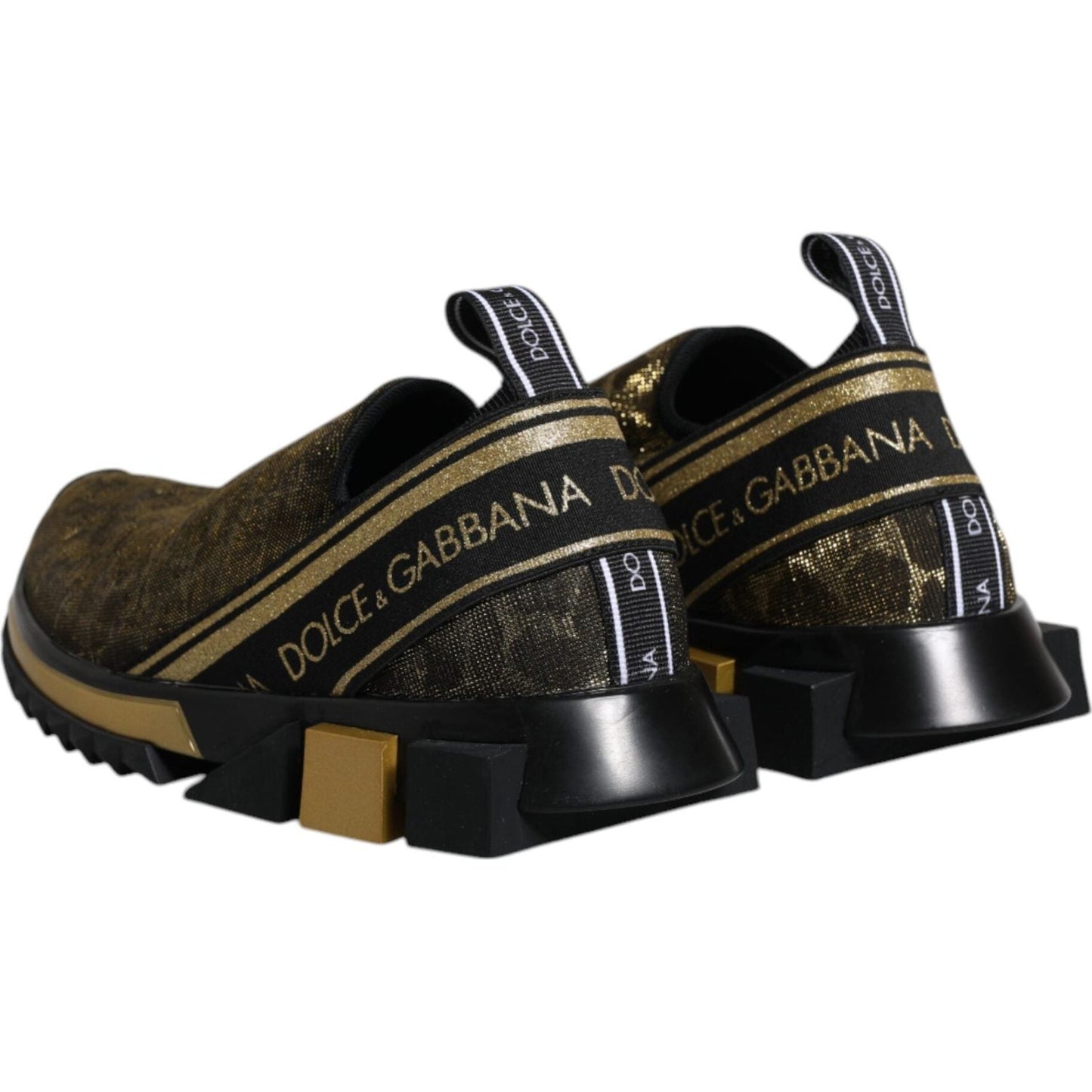 Dolce & Gabbana Gold Glitter Leopard Sorrento Sneakers Shoes 1728,67345645728,Dolce & Gabbana,EU36/US6,Gold,Material: Polyester,Preowned / Defect,Shoes,Sneakers - Women - Shoes,Women,Women - Shoes Dolce & Gabbana LA12203-36