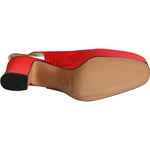 Dolce & Gabbana Red Platform Slingback Heels Sandals Shoes 1728,67345645728,Dolce & Gabbana,EU39.5/US9,Material: Leather,Preowned / Defect,Red,Sandals - Women - Shoes,Shoes,Women,Women - Shoes Dolce & Gabbana LA12218-39.5