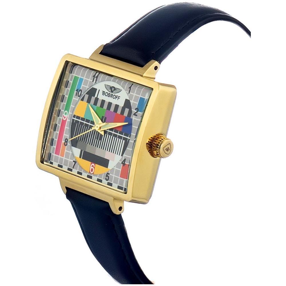 Bobroff Black Leather Watch 1728,67434610848,Black,Bobroff,New with tags,Watches,Watches for Women - Watches,Women Bobroff BOBF0036S014AC