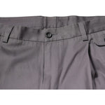 Dolce & Gabbana Dark Gray Mid Waist Dress Pants