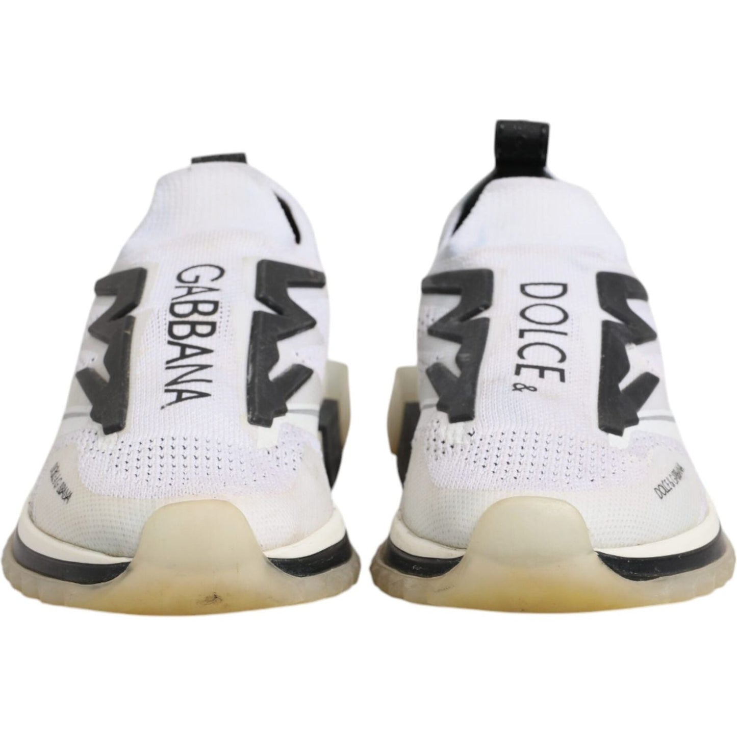 Dolce & Gabbana White SORRENTO Sport Stretch Sneakers Shoes
