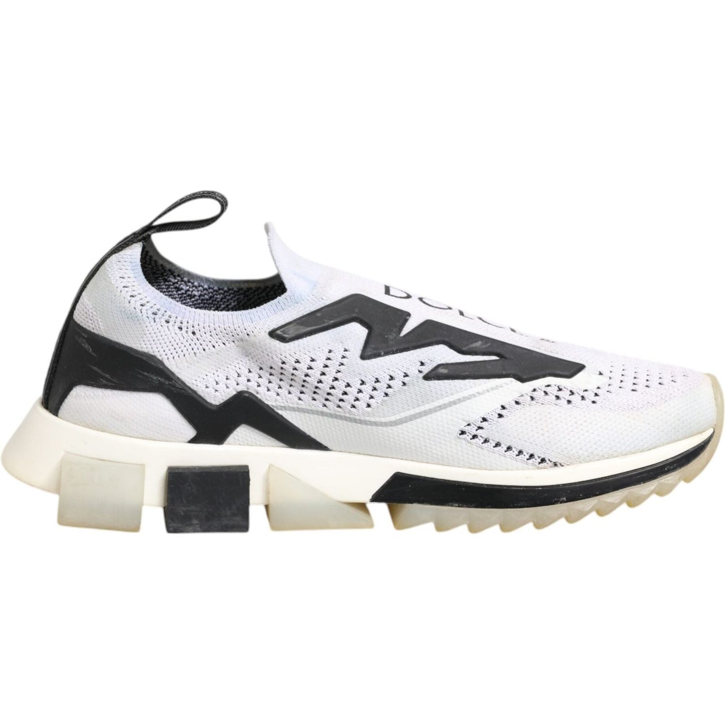 Dolce & Gabbana White SORRENTO Sport Stretch Sneakers Shoes