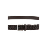 Dolce & Gabbana Woven design Belt 100 cm / 40 Inches,105 cm / 42 Inches,110 cm / 44 Inches,1728,72470364320,90 cm / 36 Inches,95 cm / 38 Inches,Accessories,Belts - Men - Accessories,Brown,Dolce & Gabbana,Men,Men - Accessories,New with tags Dolce & Gabbana