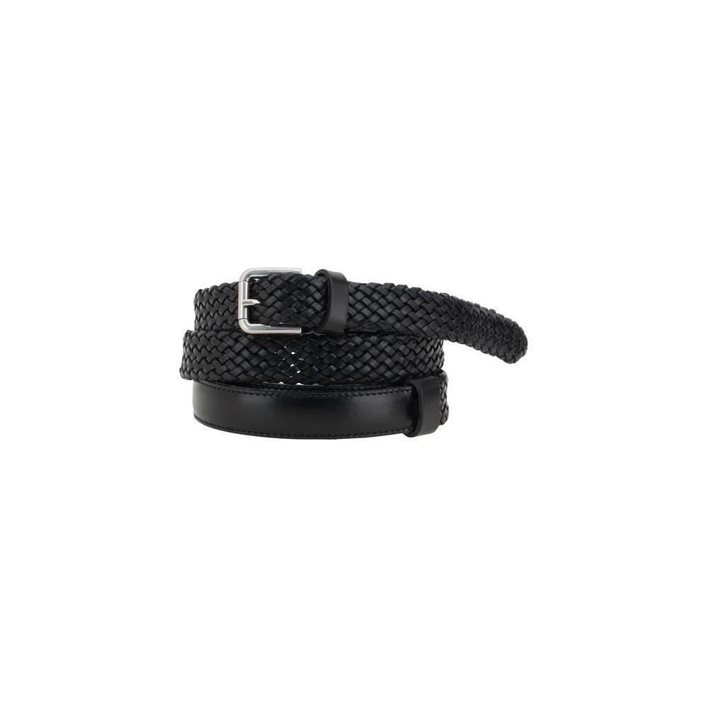 Dolce & Gabbana Woven design Belt 100 cm / 40 Inches,105 cm / 42 Inches,110 cm / 44 Inches,1728,72470364320,90 cm / 36 Inches,95 cm / 38 Inches,Accessories,Belts - Men - Accessories,Black,Dolce & Gabbana,Men,Men - Accessories,New with tags Dolce & Gabbana