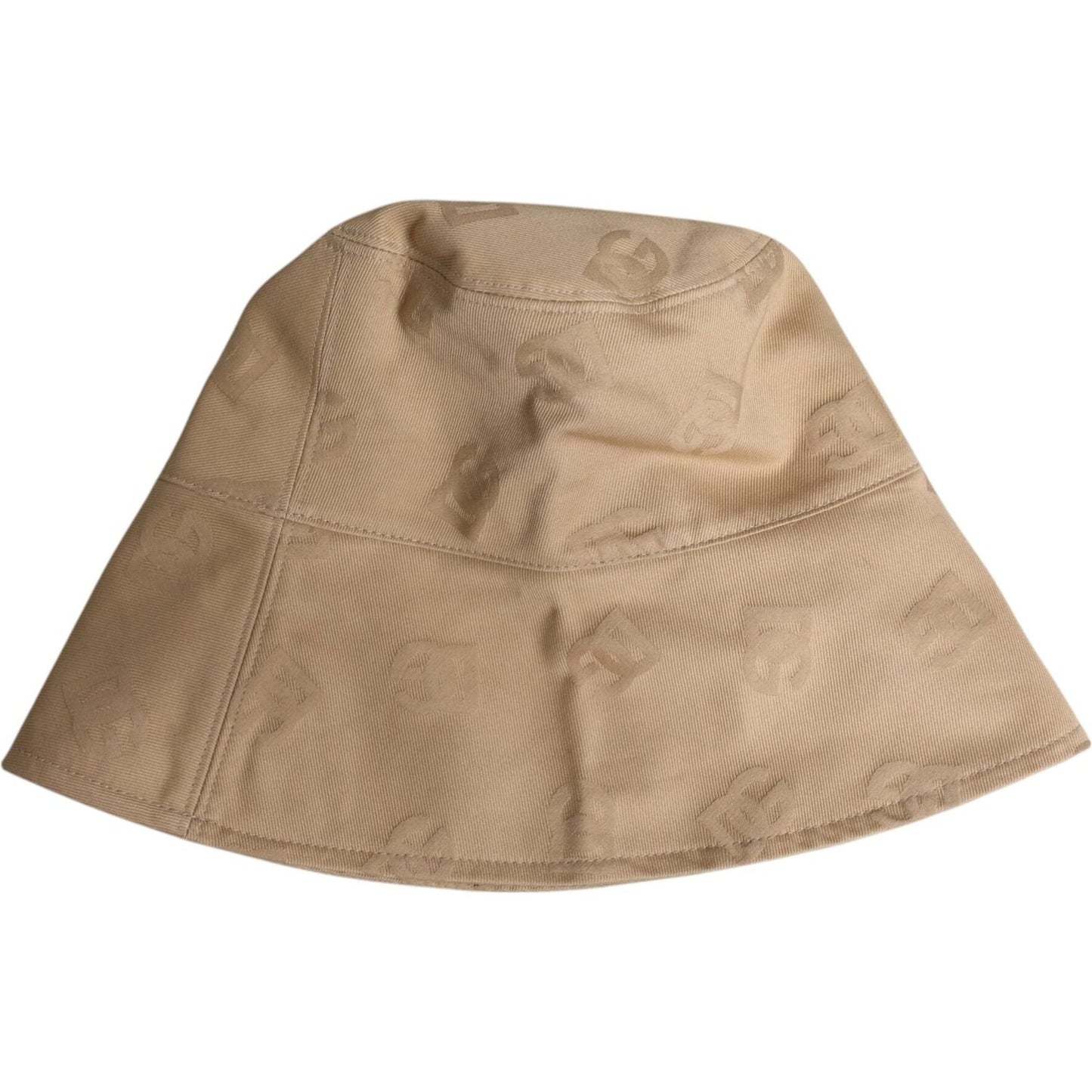 Dolce & Gabbana Beige Logo Monogram Cotton Bucket Cap 1728,58 cm|M,67345645728,Accessories,Beige,Dolce & Gabbana,Hats & Caps - Men - Accessories,Material: 100% Cotton,Men,Men - Accessories,New with tags Dolce & Gabbana HAT9755-58