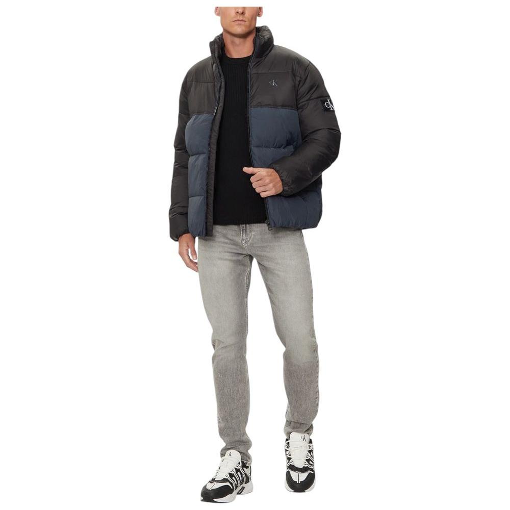 Calvin Klein Jeans Blue Recycled Polyamide Jacket