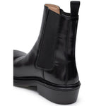 Bottega Veneta Black Leather Boot 1728,67397976224,Black,Boots - Men - Shoes,Bottega Veneta,EU42/US9,Men,Men - Shoes,New with tags,Shoes Bottega Veneta BO-8429676-EU42/US9