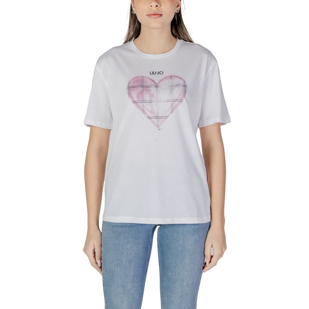 Liu Jo White Cotton Tops & T-Shirt