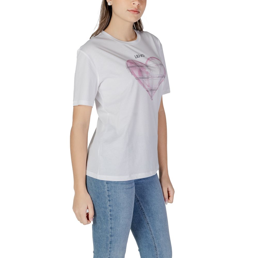 Liu Jo White Cotton Tops & T-Shirt