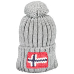 Napapijri Gray Acrylic Men Hat 1728,67403481248,Accessories,Gray,Hats & Caps - Men - Accessories,Men,Men - Accessories,Napapijri,New with tags Napapijri NA-15226