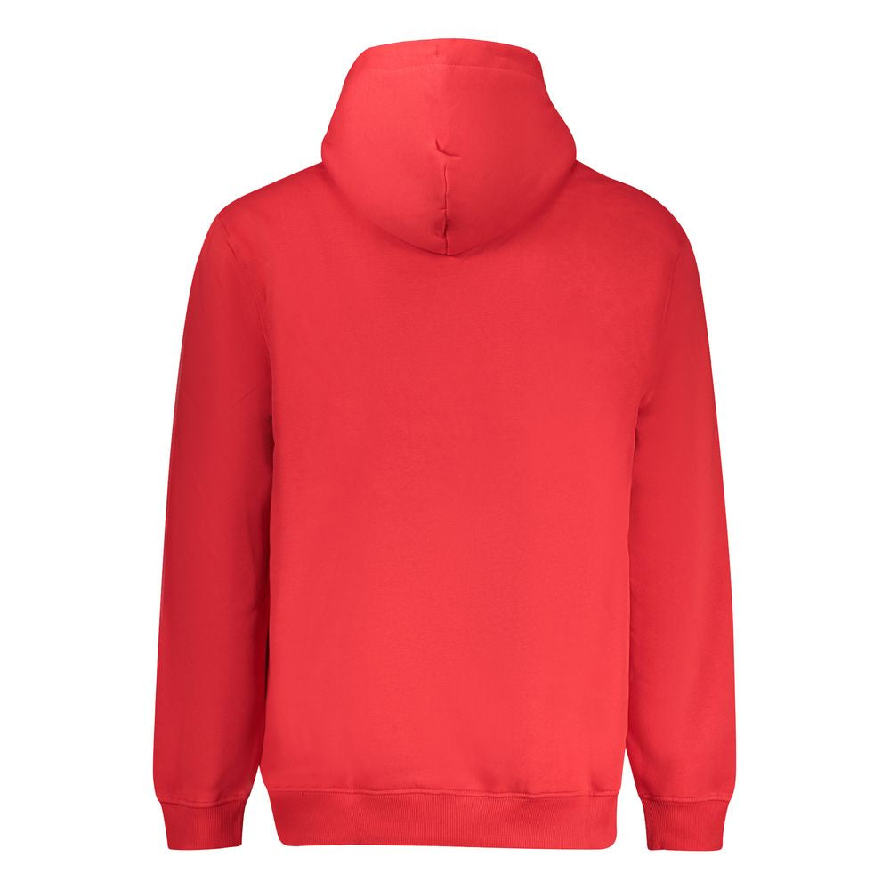 Tommy Hilfiger Red Cotton Men Sweater Tommy Hilfiger Tomato