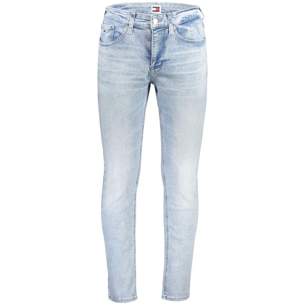 Tommy Hilfiger Light Blue Cotton Men Jeans
