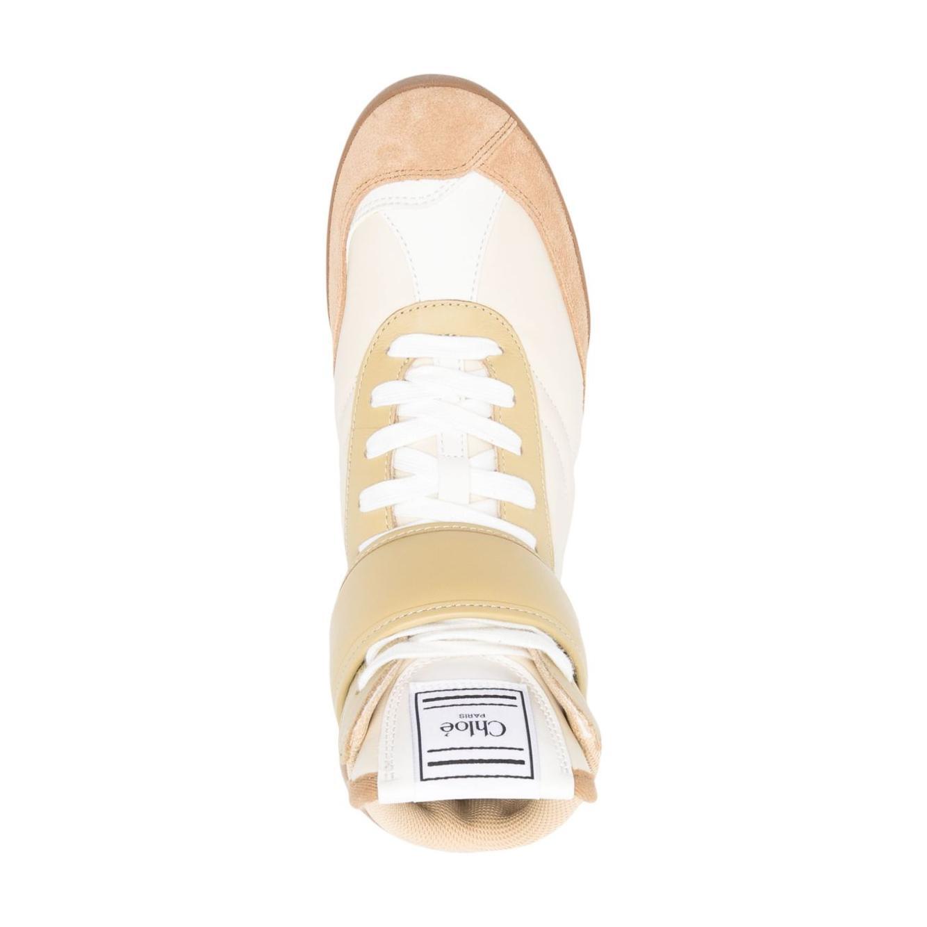 Chloè Chloé Kick high-top sneaker LDin,Spring - Summer 2025,Trending,Women,Women > Shoes,Women > Shoes > Sneakers,Yes Eu Chloè CHC25U07HSL224-P25