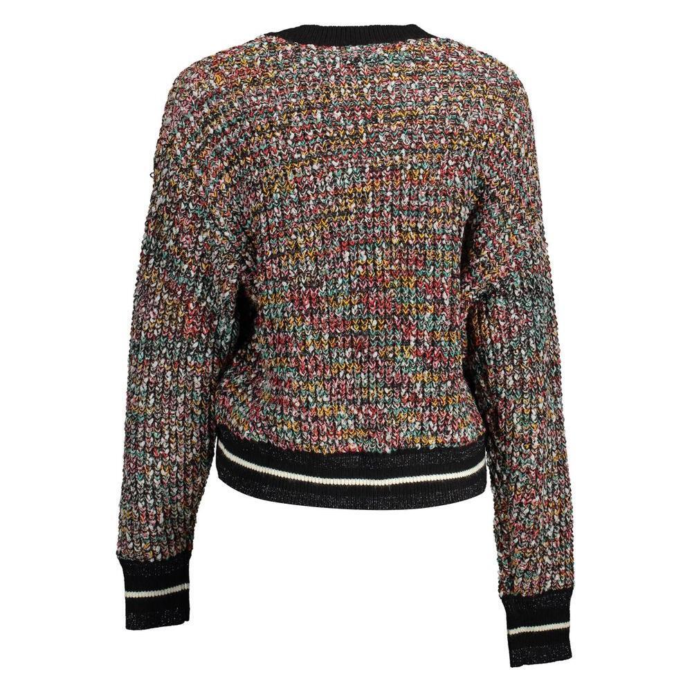 Desigual Black Polyester Sweater 1728,67403481248,Black,Clothing,Desigual,L,New with tags,Sweaters - Women - Clothing,Women,Women - Clothing,XL Desigual DE-15006-L