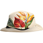 Dolce & Gabbana Beige Floral Print Straw Wide Brim Fedora Hat 1728,57 cm|S,58 cm|M,59 cm|L,67345645728,Accessories,Beige,Dolce & Gabbana,Hats & Caps - Men - Accessories,Material: 100% Straw,Men,Men - Accessories,New with tags Dolce & Gabbana HAT9694-57