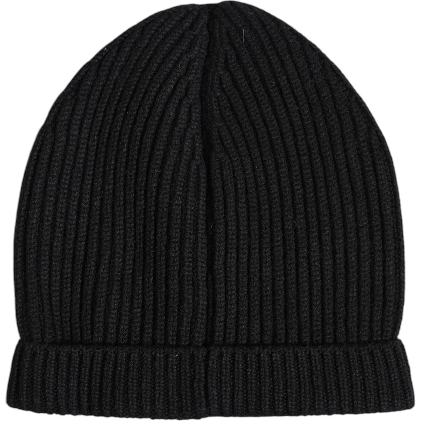 Dolce & Gabbana Black Cashmere Knitted Winter Beanie Hat 1728,67345645728,Accessories,Black,Dolce & Gabbana,Hats & Caps - Men - Accessories,Material:100% Cashmere,Men,Men - Accessories,New with tags Dolce & Gabbana HAT9849