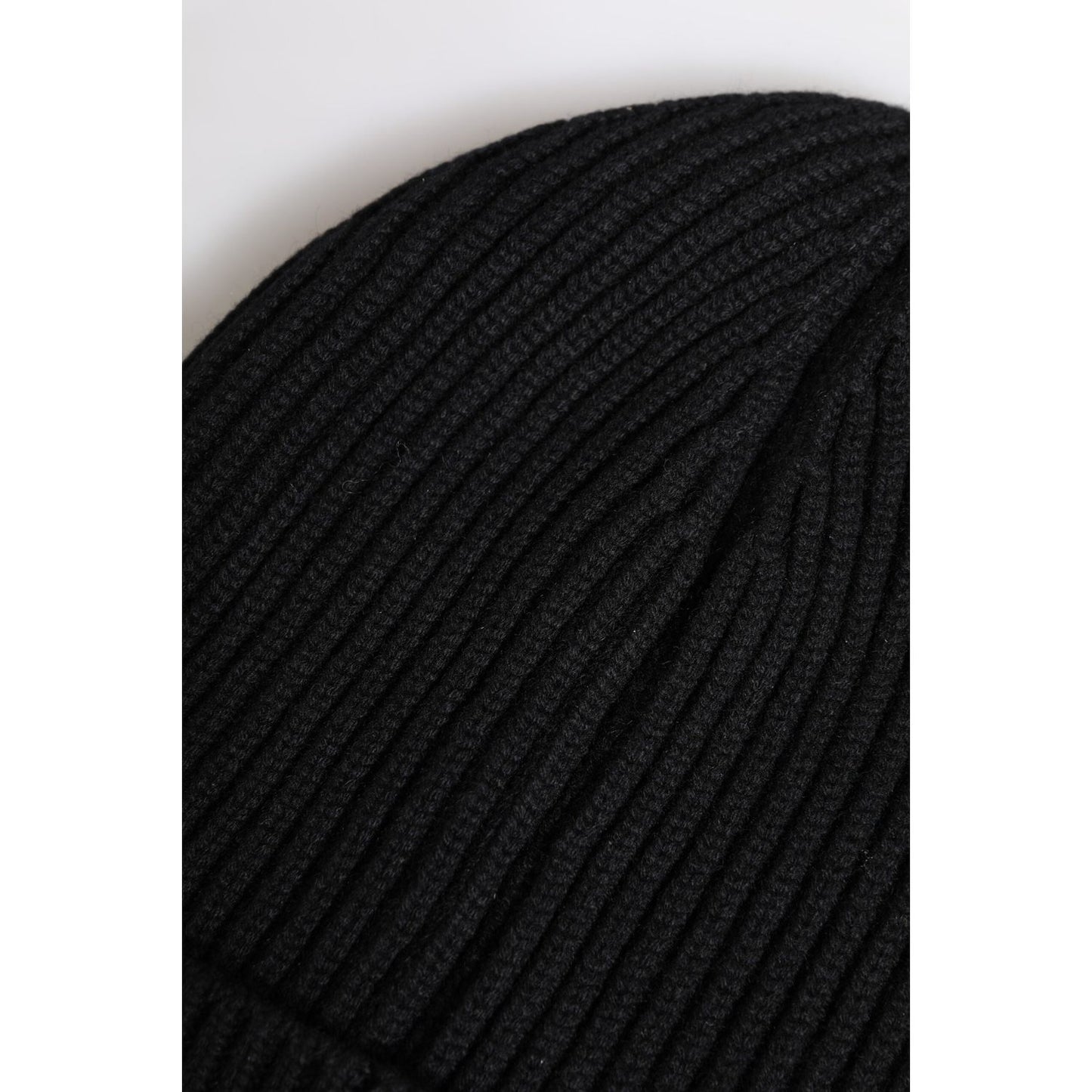 Dolce & Gabbana Black Cashmere Knitted Winter Beanie Hat 1728,67345645728,Accessories,Black,Dolce & Gabbana,Hats & Caps - Men - Accessories,Material:100% Cashmere,Men,Men - Accessories,New with tags Dolce & Gabbana HAT9849