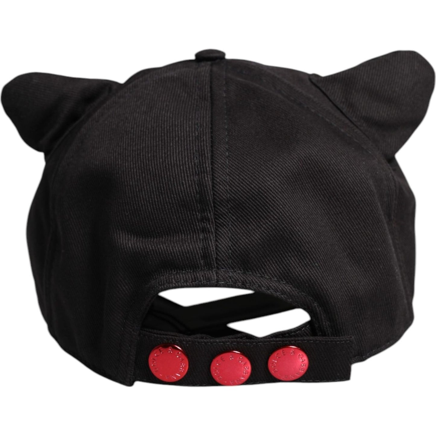 Dolce & Gabbana Black Cotton Logo Patch 6 Panels Baseball Cap 1728,60 cm|XL,67345645728,Accessories,Black,Dolce & Gabbana,Hats & Caps - Men - Accessories,Material:100% Cotton,Men,Men - Accessories,Preowned / Defect Dolce & Gabbana HAT9848-60