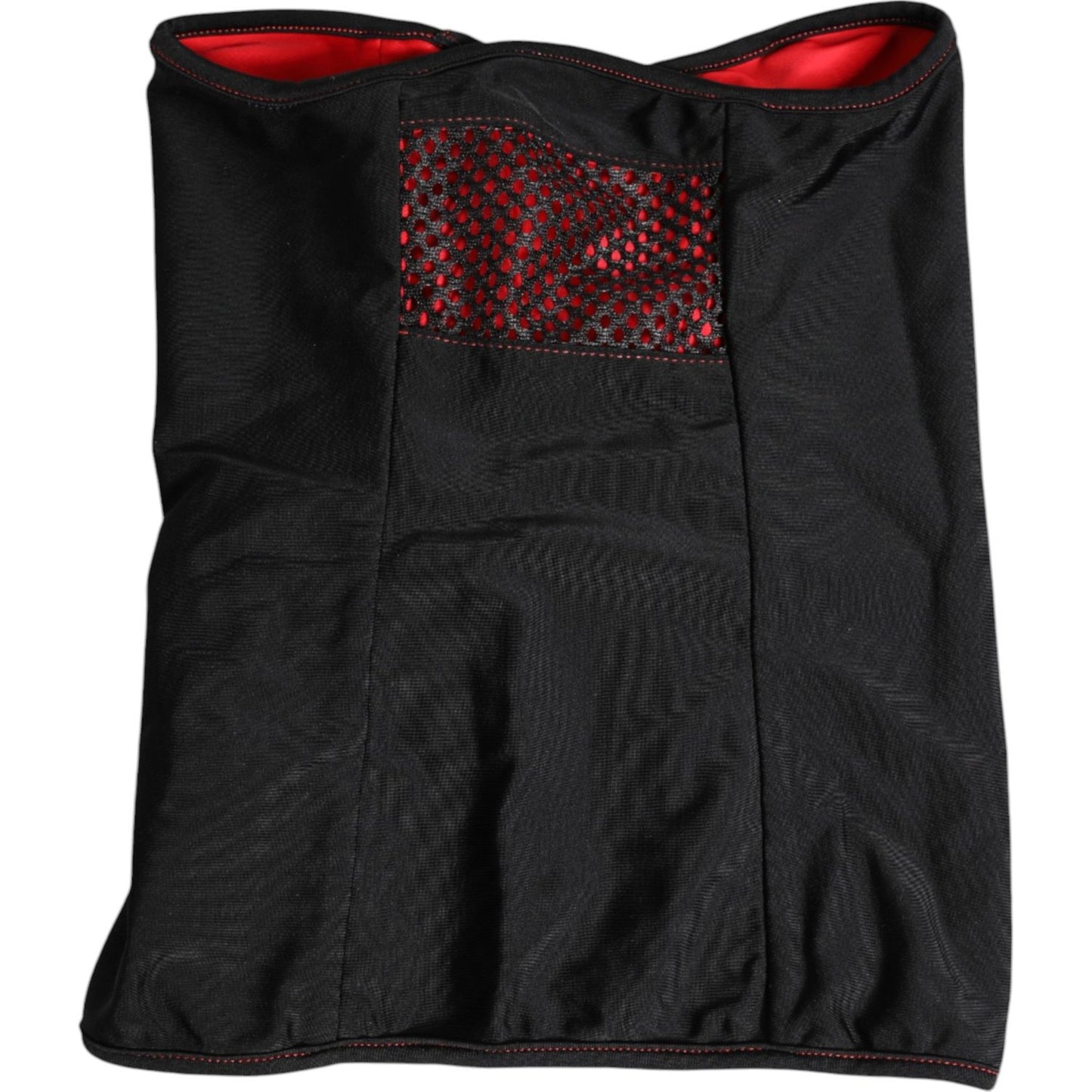 Dolce & Gabbana Black Nylon Knitted Neck Warmer Balaclava Scarf 1728,67345645728,Accessories,Black,Dolce & Gabbana,Material: 66% Nylon 20% Polyester 14% Elastane,Men,Men - Accessories,New with tags,Scarves - Men - Accessories Dolce & Gabbana HAT9814