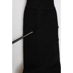 Dolce & Gabbana Black Solid Stretch Mid Calf Men Socks 1728,67345645728,Accessories,Black,Dolce & Gabbana,L,Men,Men - Accessories,Preowned / Defect,Socks - Men - Accessories Dolce & Gabbana SCS2238-L