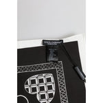 Dolce & Gabbana Black White Bandana Square Foulard Scarf 1728,67345645728,Accessories,Black and White,Dolce & Gabbana,Material: 100% Cotton,Men,Men - Accessories,Preowned / Defect,Scarves - Men - Accessories Dolce & Gabbana MS7229