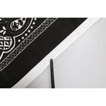 Dolce & Gabbana Black White Bandana Square Foulard Scarf 1728,67345645728,Accessories,Black and White,Dolce & Gabbana,Material: 100% Cotton,Men,Men - Accessories,Preowned / Defect,Scarves - Men - Accessories Dolce & Gabbana MS7229