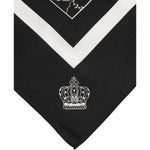 Dolce & Gabbana Black White Printed Square Foulard Scarf 1728,67345645728,Accessories,Black and White,Dolce & Gabbana,Material: 100% Cotton,Men,Men - Accessories,Preowned / Defect,Scarves - Men - Accessories Dolce & Gabbana MS7235