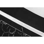 Dolce & Gabbana Black White Printed Square Foulard Scarf 1728,67345645728,Accessories,Black and White,Dolce & Gabbana,Material: 100% Cotton,Men,Men - Accessories,Preowned / Defect,Scarves - Men - Accessories Dolce & Gabbana MS7235