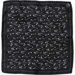 Dolce & Gabbana Black White Printed Square Men Foulard Scarf 1728,67345645728,Accessories,Black and White,Dolce & Gabbana,Material: 100% Silk,Men,Men - Accessories,Preowned / Defect,Scarves - Men - Accessories Dolce & Gabbana MS7225