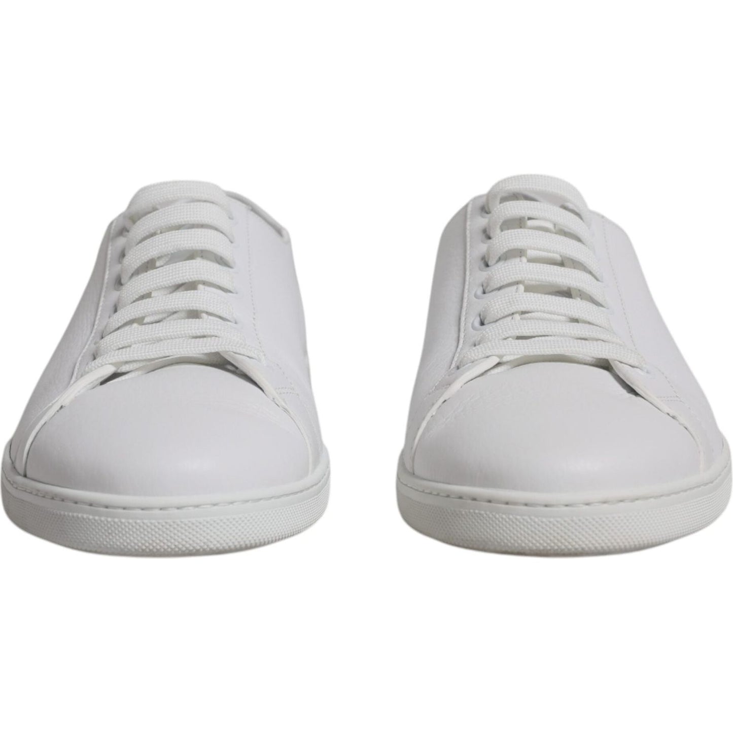 Dolce & Gabbana White Low Top Men Saint Tropez Sneakers Shoes 1728,67345645728,Dolce & Gabbana,EU41/US8,Material: 100% Leather,Men,Preowned / Defect,Sneakers - Men - Shoes,White Dolce & Gabbana MV6411-41