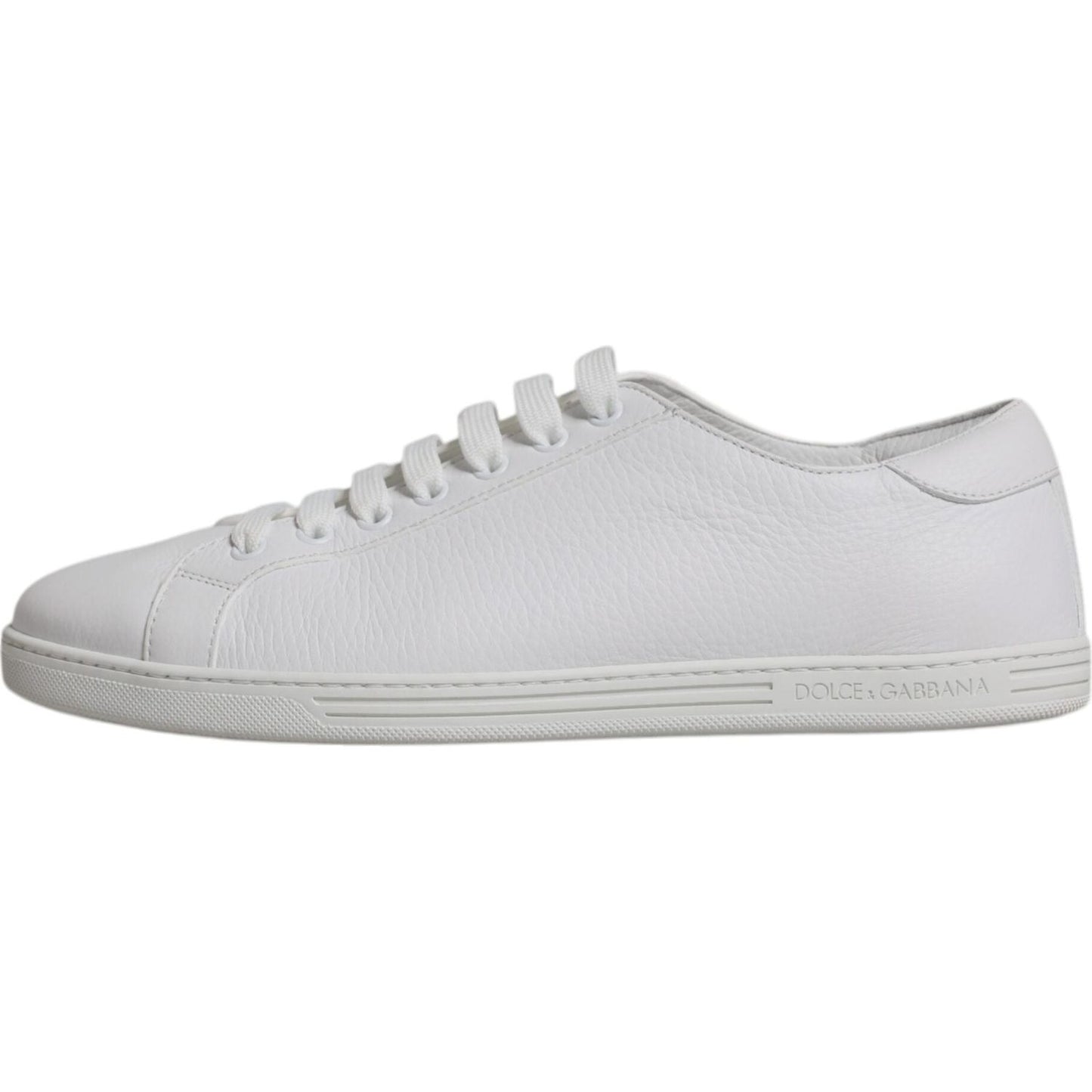 Dolce & Gabbana White Low Top Men Saint Tropez Sneakers Shoes 1728,67345645728,Dolce & Gabbana,EU41/US8,Material: 100% Leather,Men,Preowned / Defect,Sneakers - Men - Shoes,White Dolce & Gabbana MV6411-41