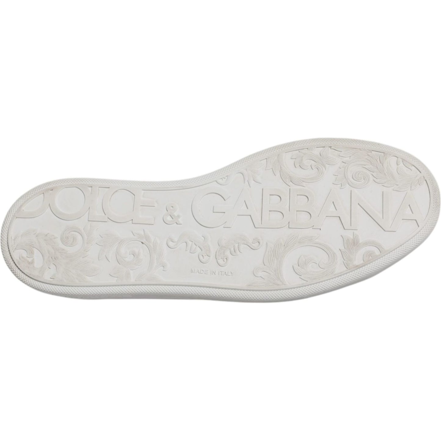 Dolce & Gabbana White Low Top Men Saint Tropez Sneakers Shoes 1728,67345645728,Dolce & Gabbana,EU41/US8,Material: 100% Leather,Men,Preowned / Defect,Sneakers - Men - Shoes,White Dolce & Gabbana MV6411-41
