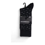 Emporio Armani Underwear Black Cotton Sock 1728,71956299936,Accessories,Black,Emporio Armani Underwear,Men,Men - Accessories,New with tags,One Size,Socks - Men - Accessories Emporio Armani Underwear EM-15167000009-ONE SIZE